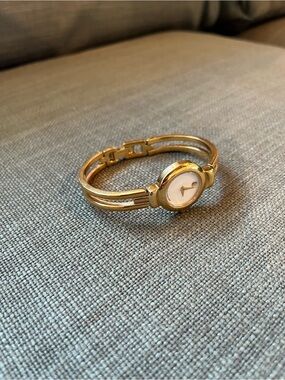 Movado Harmony Gold Plate on Sterling Women's Bangle Watch
